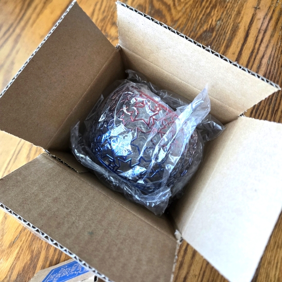 πBOGO 50% OFFππ―NWTβΌοΈBBW "Firecracker Pop" 3-wick Candle with Star Holder - Picture 14 of 15